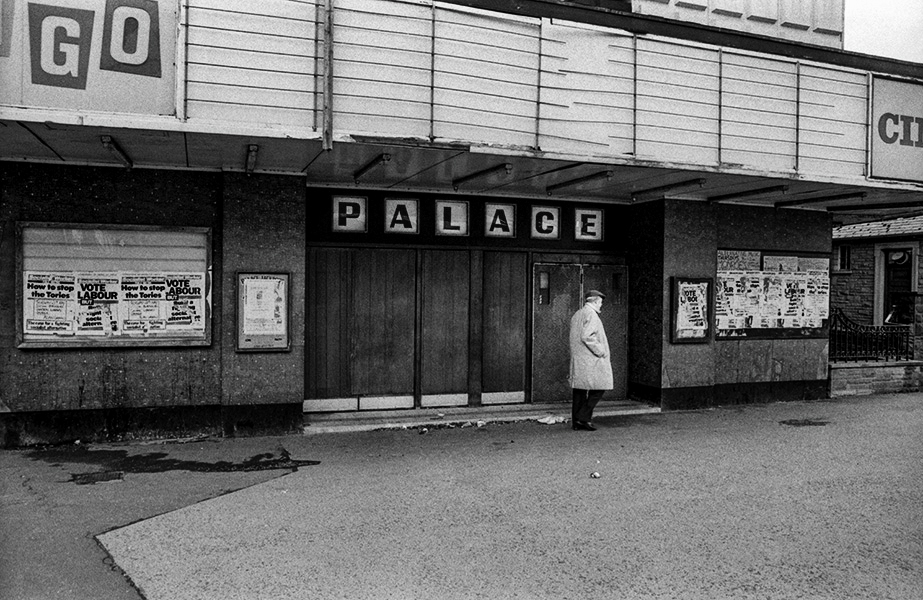 Outside Former Palace Cinema prior to demolition - Blackburn - A Town and its People by Christopher John Ball