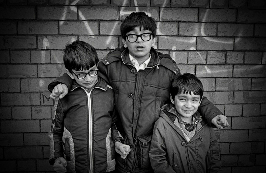 Young boys at Brookhouse Community Centre - Blackburn - A Town and its People by Christopher John Ball