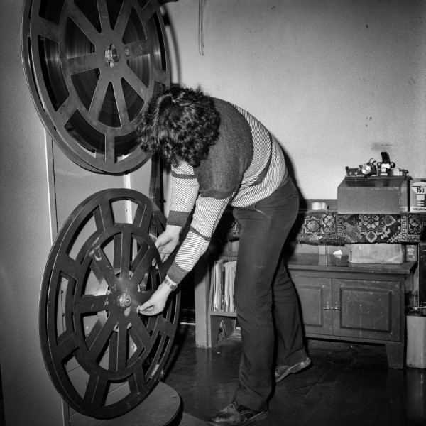 Inside Former Classic Cinema, Blackburn - showing projection room