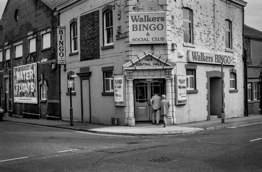 Outside Former Central Cinema - Blackburn - A Town and its People by Christopher John Ball