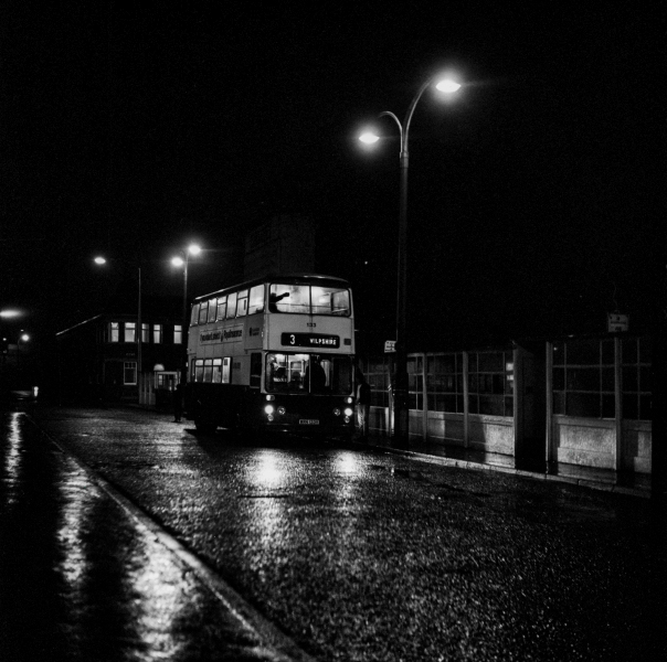 Blackburn Boulevard at night Blackburn Boulevard at night - Blackburn a Town and its People Photographic Study
