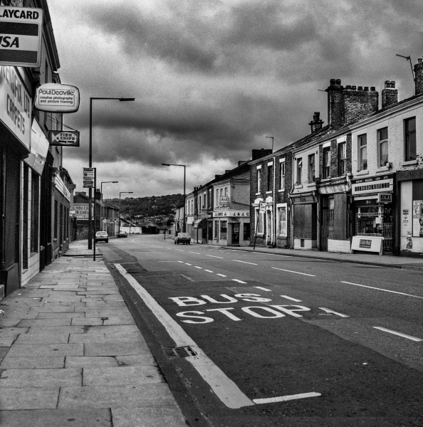 Higher Eanham Shops Higher Eanham Shops - Blackburn a Town and its People Photographic Study