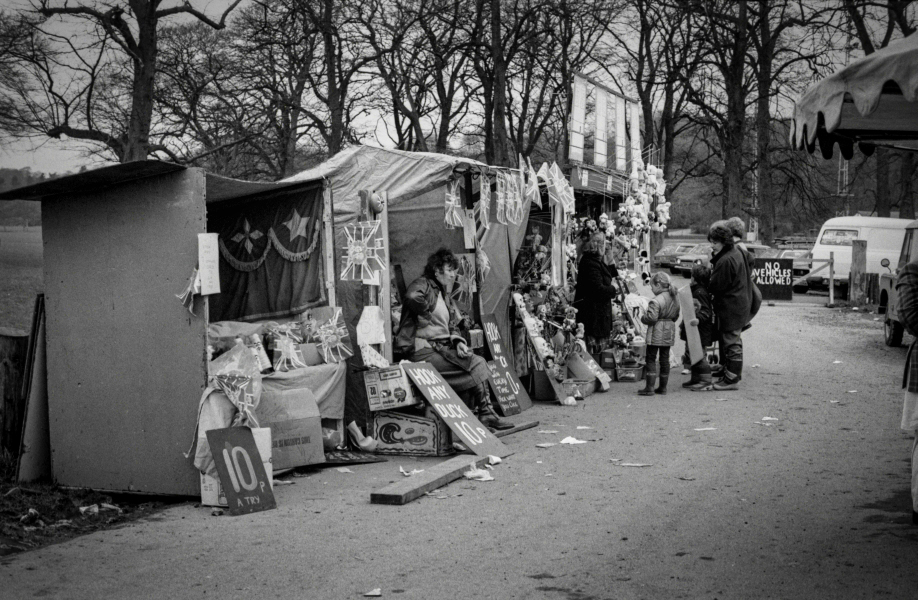 Hook Any Duck Stall At Blackburn Easter Fair, Blackburn Hook Any Duck Stall At The Easter Fair - Blackburn a Town and its People Photographic Study