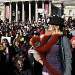 'London - A City and its People' - Climate Change Demo Trafalgar Square 6th November 2006 - A photographic study by Christopher John Ball - Photographer and Writer