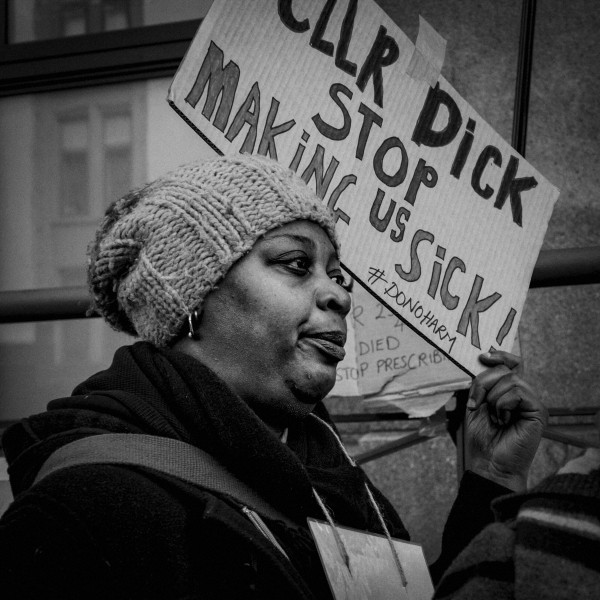Boycott Workfare, DPAC and Mental Health Resistance Network - 4 March 2016 City Road Surgery, London - Photographs by Christopher John Ball Boycott Workfare, DPAC and Mental Health Resistance Network - 4 March 2016 City Road Surgery, London - Photographs by Christopher John Ball