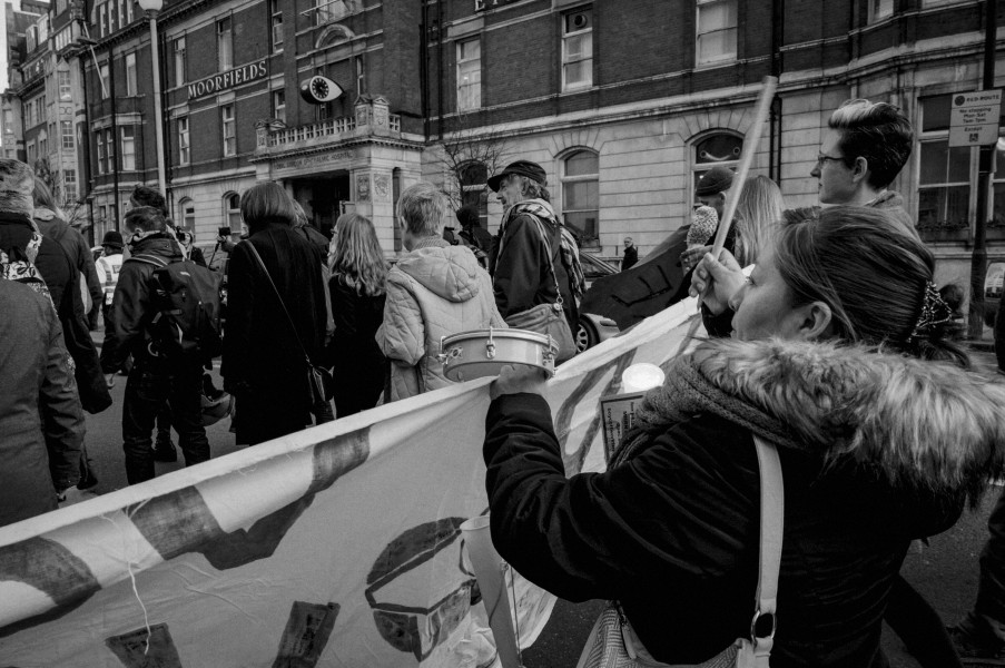 Boycott Workfare, DPAC and Mental Health Resistance Network - 4 March 2016 Road Block, Old Street, London - Photographs by Christopher John Ball Boycott Workfare, DPAC and Mental Health Resistance Network - 4 March 2016 Road Block, Old Street, London - Photographs by Christopher John Ball