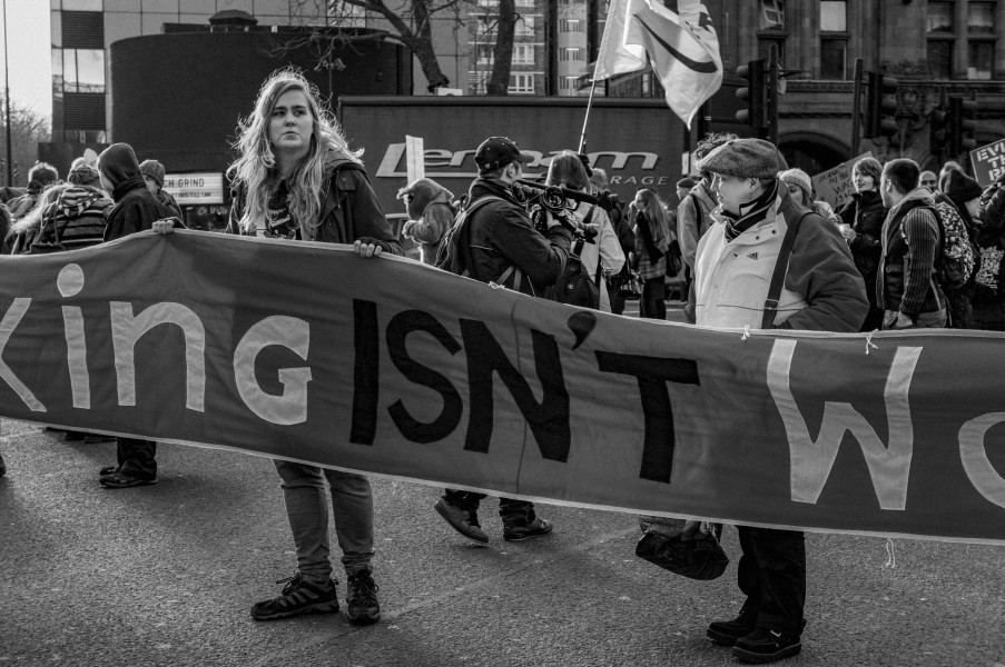 Boycott Workfare, DPAC and Mental Health Resistance Network - 4 March 2016 Road Block, Old Street, London - Photographs by Christopher John Ball Boycott Workfare, DPAC and Mental Health Resistance Network - 4 March 2016 Road Block, Old Street, London - Photographs by Christopher John Ball