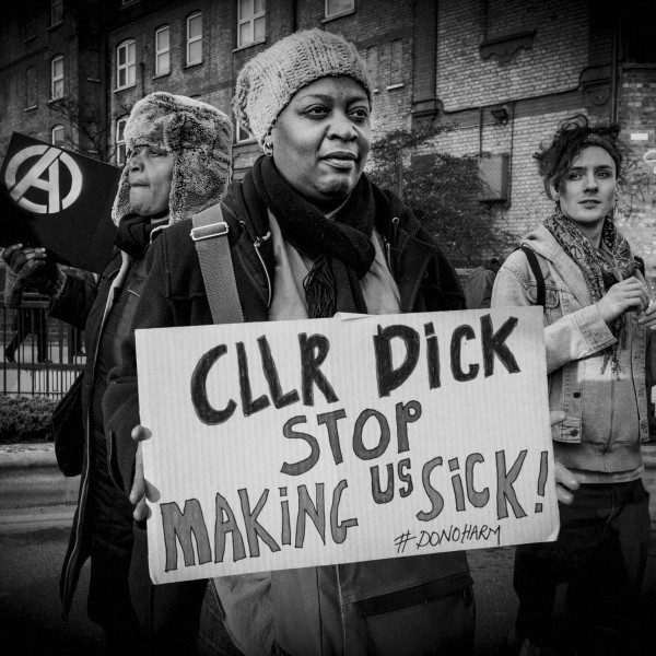 Boycott Workfare, DPAC and Mental Health Resistance Network - 4 March 2016 Road Block, Old Street, London - Photographs by Christopher John Ball Boycott Workfare, DPAC and Mental Health Resistance Network - 4 March 2016 Road Block, Old Street, London - Photographs by Christopher John Ball