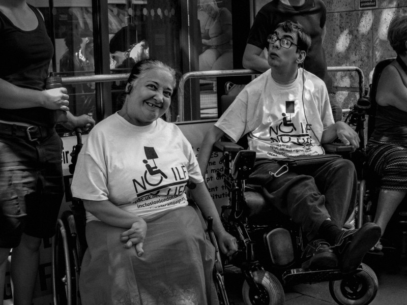 How DPAC celebrated Independent Living Day with an 'Independent Living Tea Party' 4th July 2014