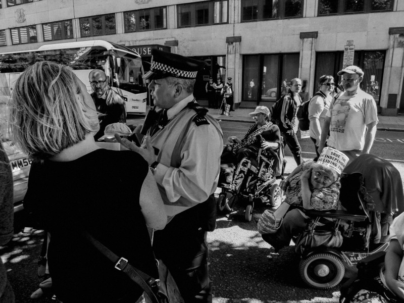 How DPAC celebrated Independent Living Day with an 'Independent Living Tea Party' 4th July 2014