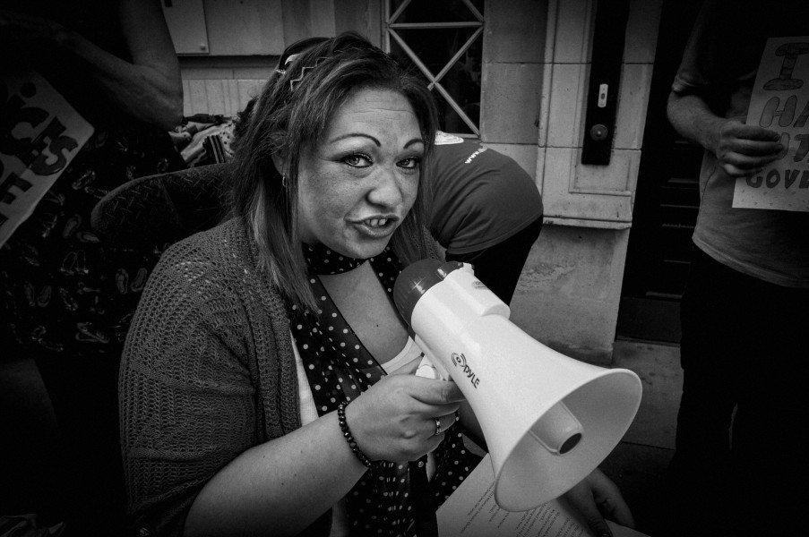 DPAC demonstration outside Department for Education, London. 4th September 2013 DPAC demonstration outside Department for Education, London. 4th September 2013