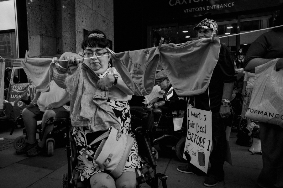 DPAC demonstration outside Department for Work and Pensions, London. 4th September 2013 Photographs by Christopher John Ball DPAC demonstration outside Department for Work and Pensions, London. 4th September 2013 Photographs by Christopher John Ball