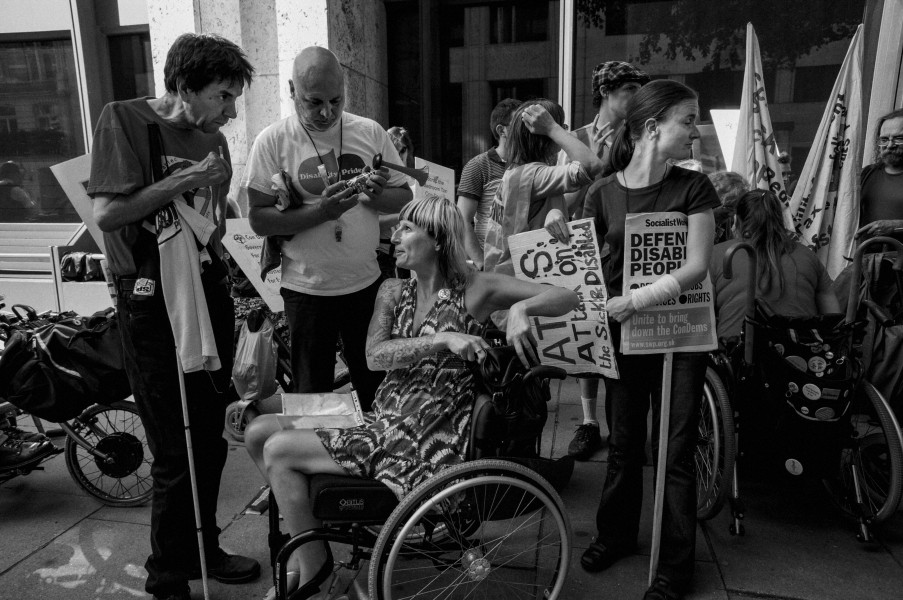 DPAC demonstration outside Department for Work and Pensions, London. 4th September 2013 Photographs by Christopher John Ball DPAC demonstration outside Department for Work and Pensions, London. 4th September 2013 Photographs by Christopher John Ball