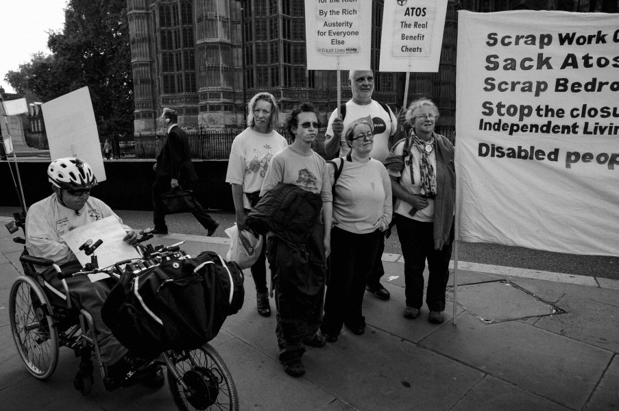 DPAC demonstration outside Department for Work and Pensions, London. 4th September 2013 Photographs by Christopher John Ball DPAC demonstration outside Department for Work and Pensions, London. 4th September 2013 Photographs by Christopher John Ball