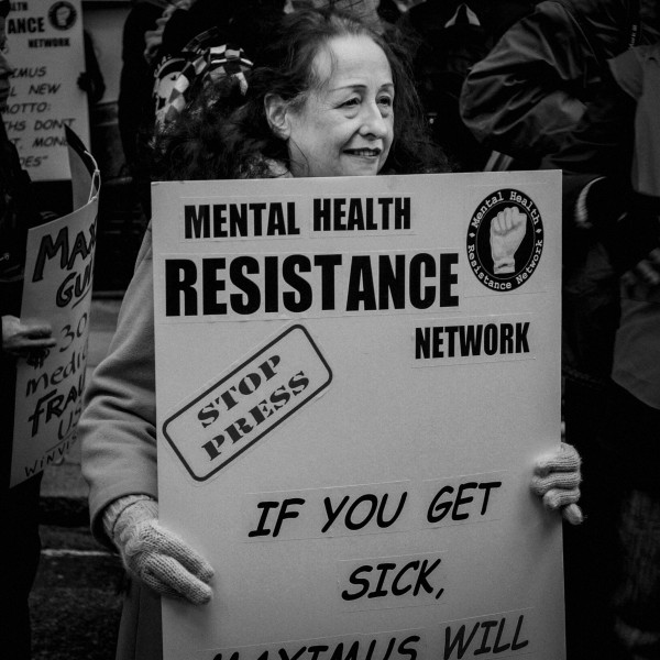 DPAC - Demonstration at Maximus Offices, London 2nd March 2015 Photographs by Christopher John Ball DPAC - Demonstration at Maximus Offices, London 2nd March 2015 Photographs by Christopher John Ball
