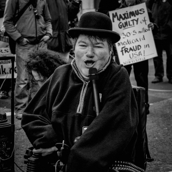 DPAC - Demonstration at Maximus Offices, London 2nd March 2015 Photographs by Christopher John Ball DPAC - Demonstration at Maximus Offices, London 2nd March 2015 Photographs by Christopher John Ball
