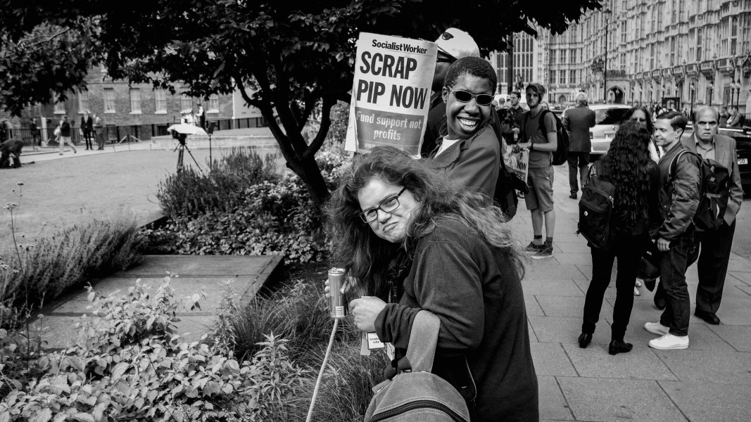 DPAC - PIP Fightback. Day of Action Against PIP. 13th July 2013, London. Part Three - Outside House of Commons, College Green. Photographs by Christopher John Ball DPAC - PIP Fightback. Day of Action Against PIP. 13th July 2013, London. Part Three - Outside House of Commons, College Green. Photographs by Christopher John Ball