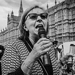 DPAC - PIP Fightback. Day of Action Against PIP. 13th July 2013, London. Part Three - Outside House of Commons, College Green. Photographs by Christopher John Ball