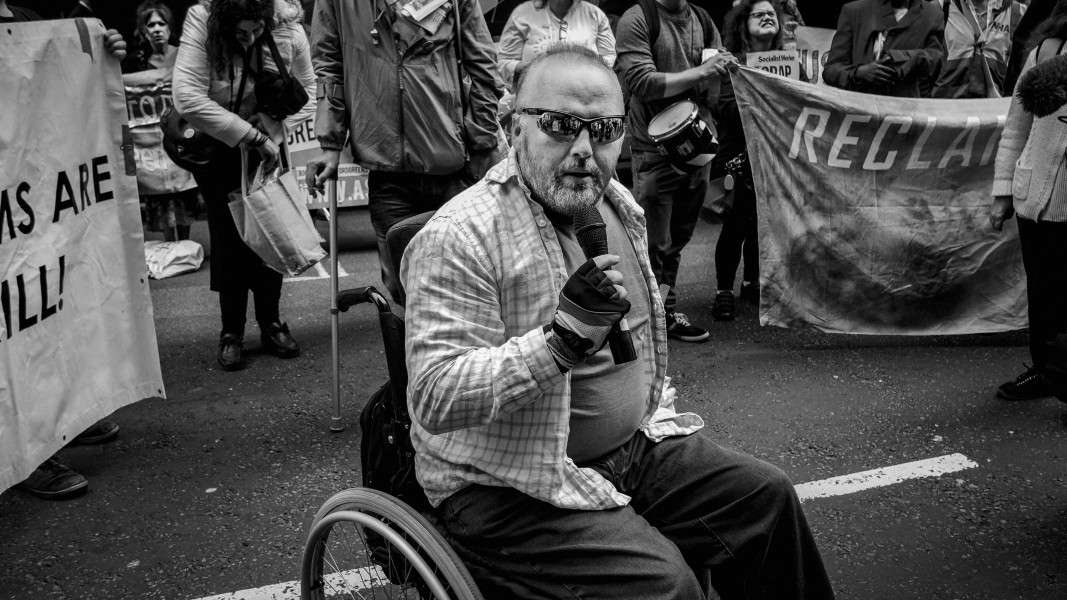 DPAC - PIP Fightback. Day of Action Against PIP. 13th July 2013, London. Part Two - Outside DWP Offices. Photographs by Christopher John Ball DPAC - PIP Fightback. Day of Action Against PIP. 13th July 2013, London. Part Two - Outside DWP Offices. Photographs by Christopher John Ball