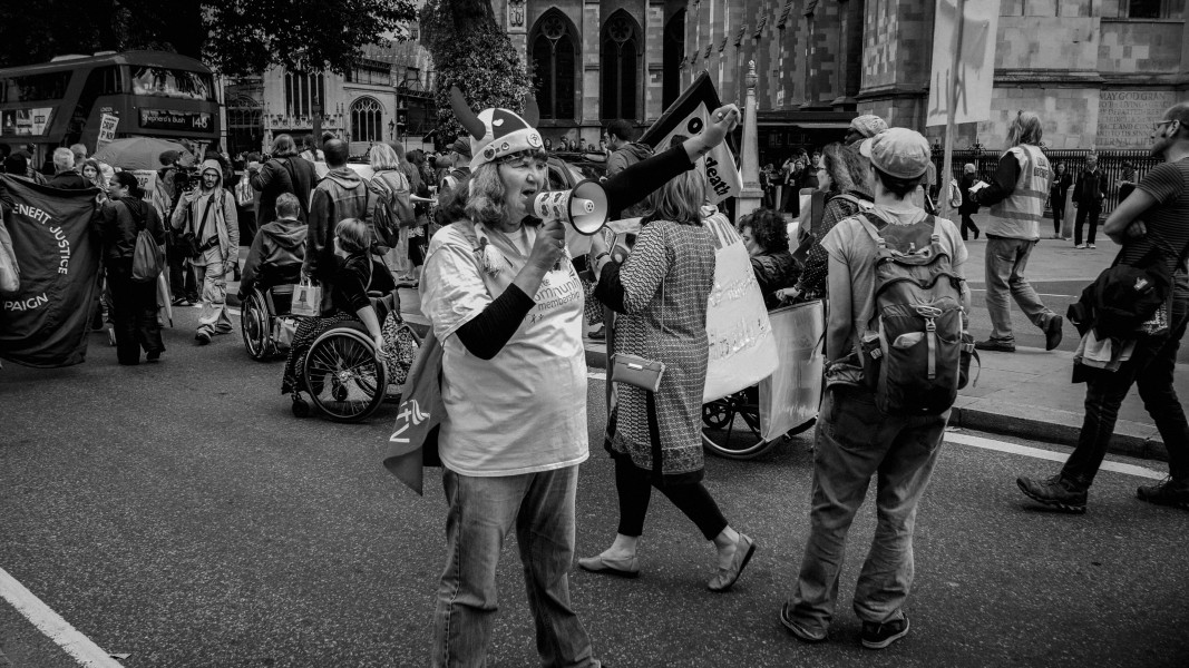DPAC - PIP Fightback. Day of Action Against PIP. 13th July 2013, London. Part Two - Outside DWP Offices. Photographs by Christopher John Ball DPAC - PIP Fightback. Day of Action Against PIP. 13th July 2013, London. Part Two - Outside DWP Offices. Photographs by Christopher John Ball