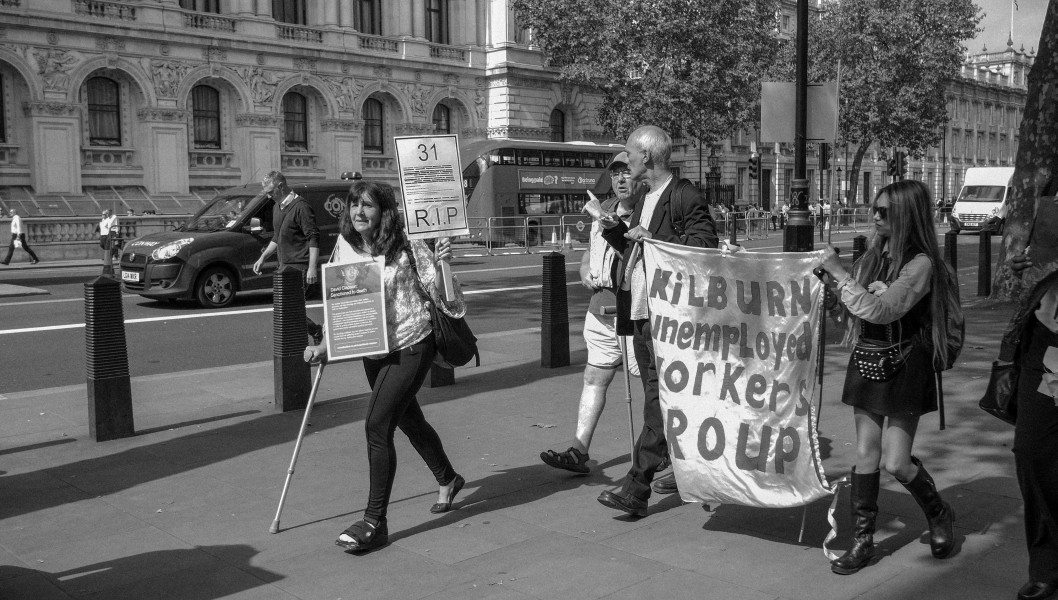DPAC - Rights Not Games - A Week Of Action - September 4th-10th 2016 Westminster Bridge. the UK became the first country in the world to be investigated by the United Nations for grave and systematic violations of Disabled people’s rights. Photographs by Christopher John Ball DPAC - Rights Not Games - A Week Of Action - September 4th-10th 2016 Westminster Bridge. the UK became the first country in the world to be investigated by the United Nations for grave and systematic violations of Disabled people’s rights. Photographs by Christopher John Ball