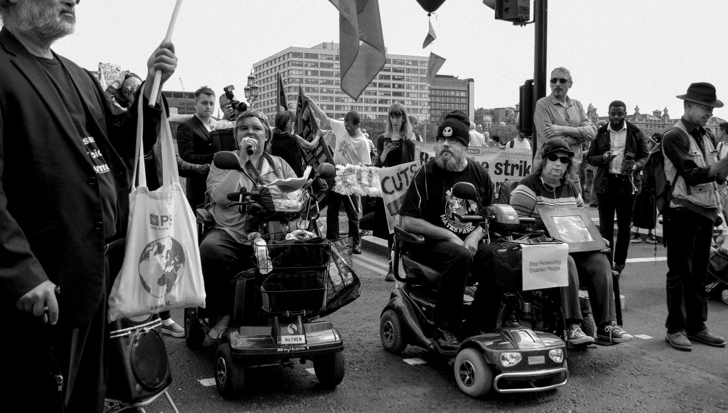 DPAC - Rights Not Games - A Week Of Action - September 4th-10th 2016 Westminster Bridge. the UK became the first country in the world to be investigated by the United Nations for grave and systematic violations of Disabled people’s rights. Photographs by Christopher John Ball - Part Two DPAC - Rights Not Games - A Week Of Action - September 4th-10th 2016 Westminster Bridge. the UK became the first country in the world to be investigated by the United Nations for grave and systematic violations of Disabled people’s rights. Photographs by Christopher John Ball - Part Two
