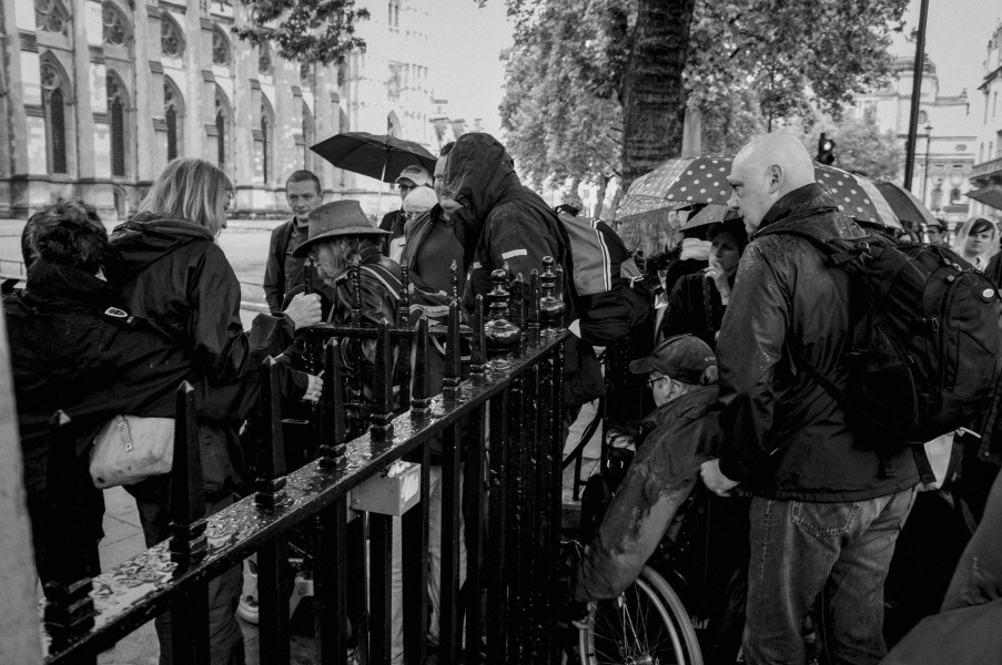 DPAC Save the Independent Living Fund – Westminster Abbey Demo June 28th 2014