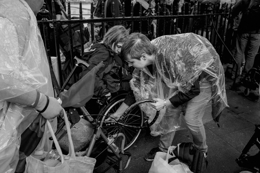 DPAC Save the Independent Living Fund – Westminster Abbey Demo June 28th 2014