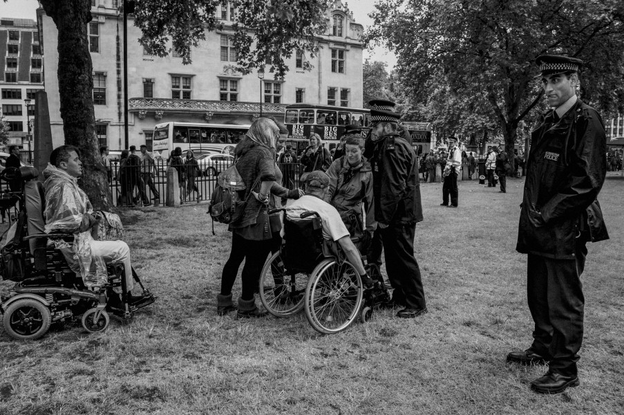 DPAC Save the Independent Living Fund – Westminster Abbey Demo June 28th 2014