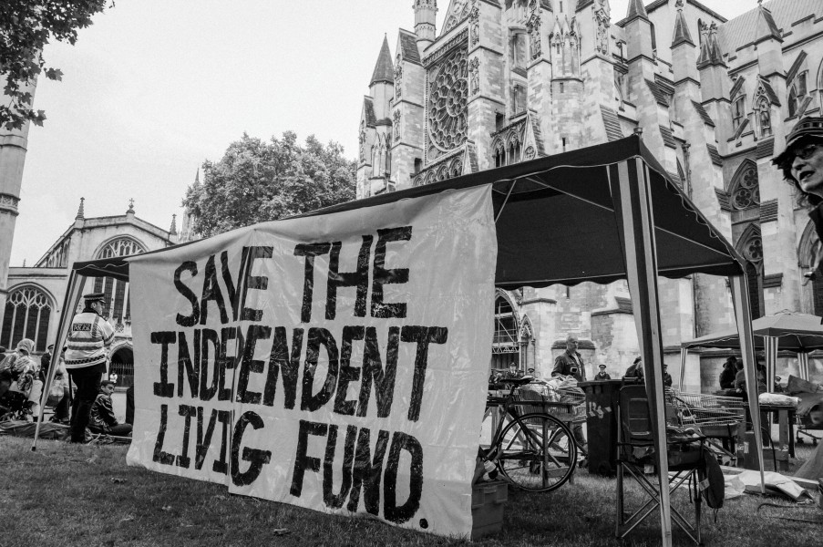 DPAC Save the Independent Living Fund – Westminster Abbey Demo June 28th 2014