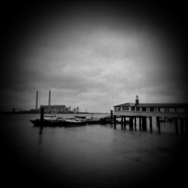 Holga shot of Gravesend 'Pier' - 3 photographs by Christopher John Ball - Photographer & Writer Holga shot of Gravesend 'Pier' - 3 by Christopher John Ball - Photographer & Writer