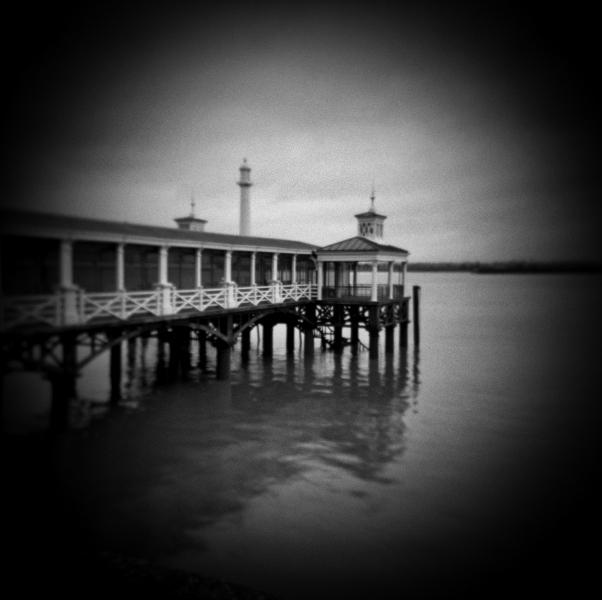 Holga shot of Gravesend 'Pier' - 4 photographs by Christopher John Ball - Photographer & Writer Holga shot of Gravesend 'Pier' - 4 by Christopher John Ball - Photographer & Writer