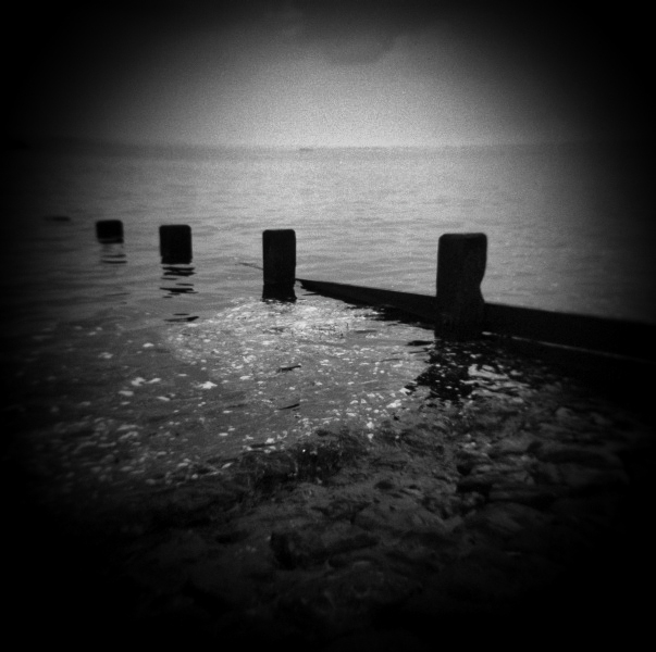 Holga SeaScape Triptych -1 by Christopher John Ball - Photographer & Writer