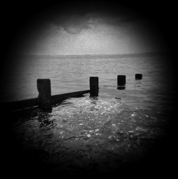 Holga SeaScape Triptych -3 by Christopher John Ball - Photographer & Writer