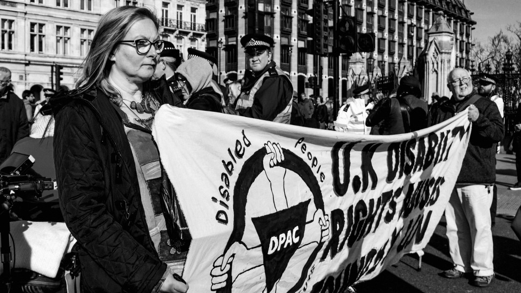 DPAC - Protest Against the PIP Changes - 7th March 2017 Westminster, London. Photographs by Christopher John Ball