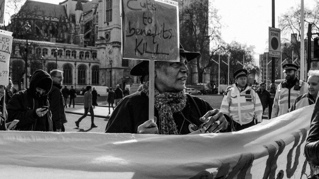 DPAC - Protest Against the PIP Changes - 7th March 2017 Westminster, London. Photographs by Christopher John Ball
