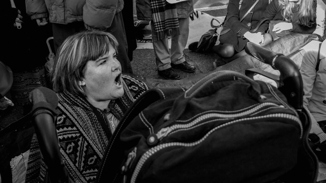 DPAC - Protest Against the PIP Changes - 7th March 2017 Westminster, London. Photographs by Christopher John Ball