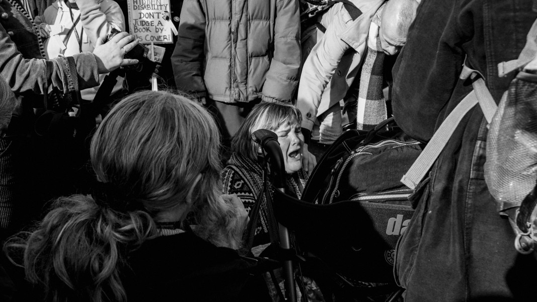 DPAC - Protest Against the PIP Changes - 7th March 2017 Westminster, London. Photographs by Christopher John Ball
