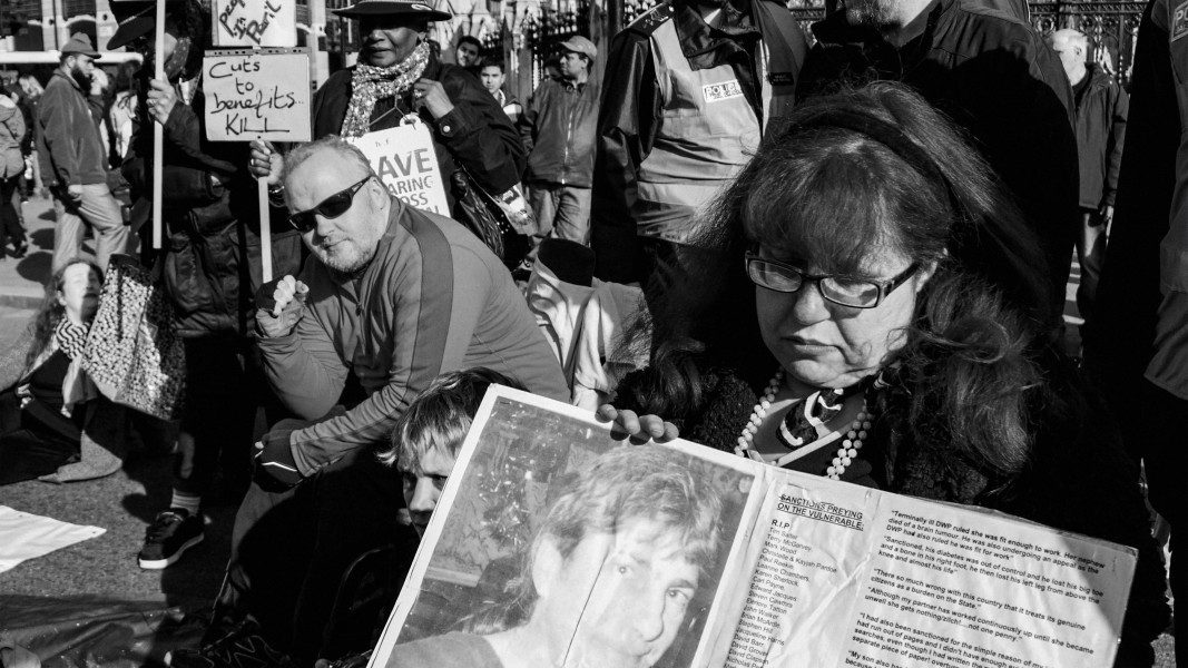DPAC - Protest Against the PIP Changes - 7th March 2017 Westminster, London. Photographs by Christopher John Ball