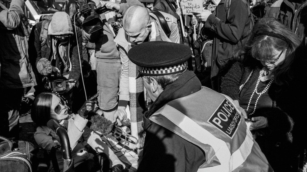 DPAC - Protest Against the PIP Changes - 7th March 2017 Westminster, London. Photographs by Christopher John Ball