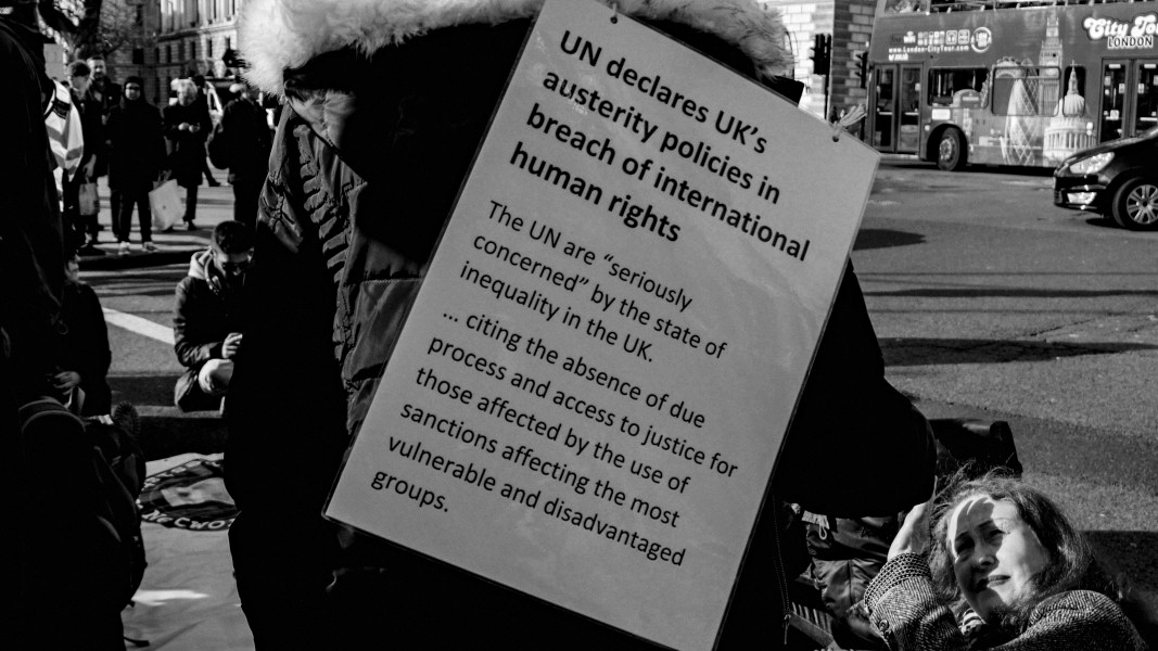DPAC - Protest Against the PIP Changes - 7th March 2017 Westminster, London. Photographs by Christopher John Ball