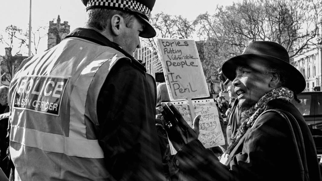 DPAC - Protest Against the PIP Changes - 7th March 2017 Westminster, London. Photographs by Christopher John Ball