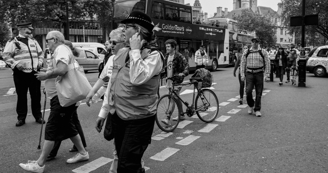 DPAC 'Trash The Tories' Demonstration 2017 General Election, London. 2nd May 2017 - Part Three - March Towards Conservative Party HQ. Photographs by Christopher John Ball DPAC 'Trash The Tories' Demonstration 2017 General Election, London. 2nd May 2017 - Part Three - March Towards Conservative Party HQ.