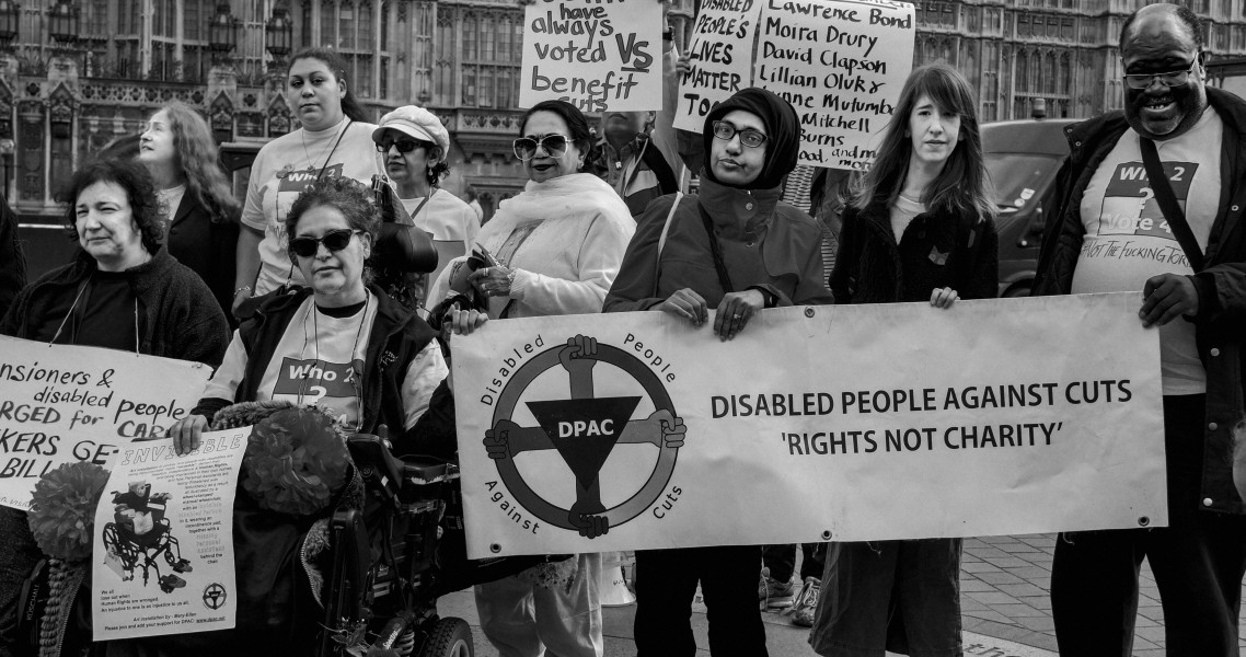 DPAC 'Trash The Tories' Demonstration 2017 General Election, London. 2nd May 2017 - Part One - Old Palace Yard. Photographs by Christopher John Ball DPAC 'Trash The Tories' Demonstration 2017 General Election, London. 2nd May 2017 - Part One - Old Palace Yard.