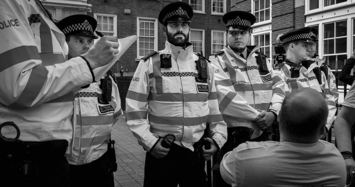 DPAC 'Trash The Tories' Demonstration 2017 General Election, London. 2nd May 2017 - Part Four - Outside Conservative Party HQ. Photographs by Christopher John Ball DPAC 'Trash The Tories' Demonstration 2017 General Election, London. 2nd May 2017 - Part Four - Outside Conservative Party HQ.