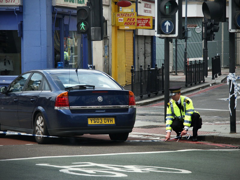 London - A City and its People - Terrorist Bombings, Kings Cross, 7th July 2005 - A photographic study by Christopher John Ball - Photographer and Writer