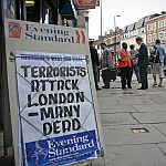 London - A City and its People - Terrorist Bombings, Kings Cross, 7th July 2005 - A photographic study by Christopher John Ball - Photographer and Writer