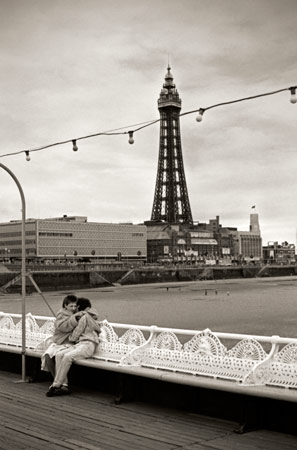 Blackpool North Pier by Christopher John Ball